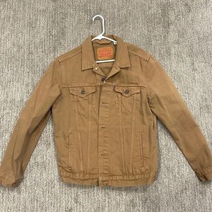 Levi’s Canvas Trucker Jacket - tan - large